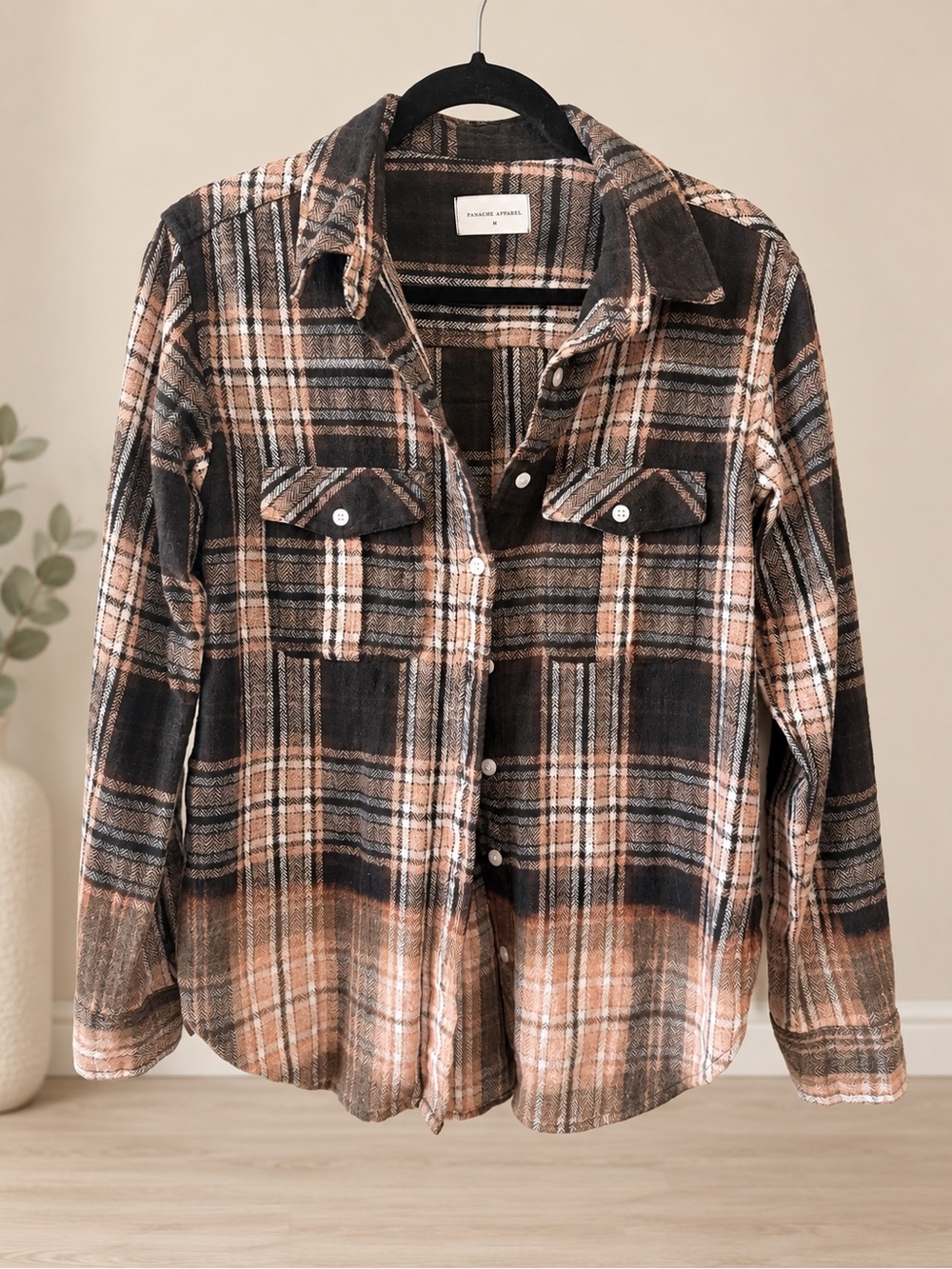Panache Apparel Ombré Flannel